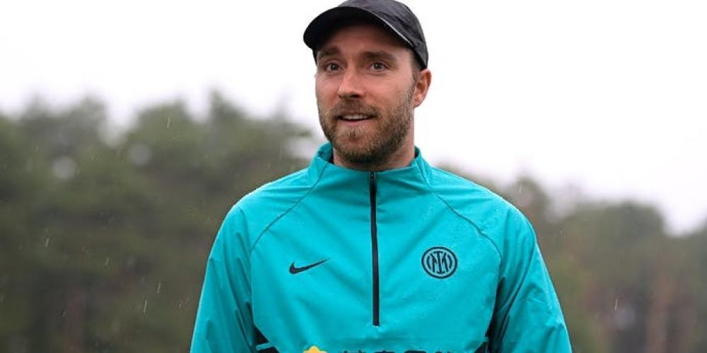 Christian Eriksen træner i dansk Superligaklub