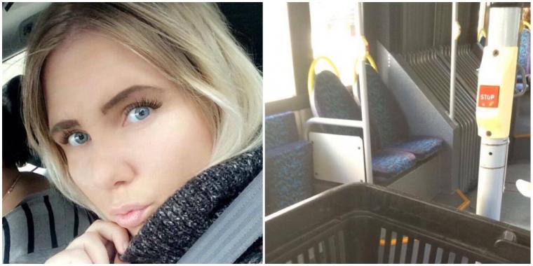 22-årige Felicia sad i bussen, da folk begyndte at grine af hende – så indså hun sin fejl