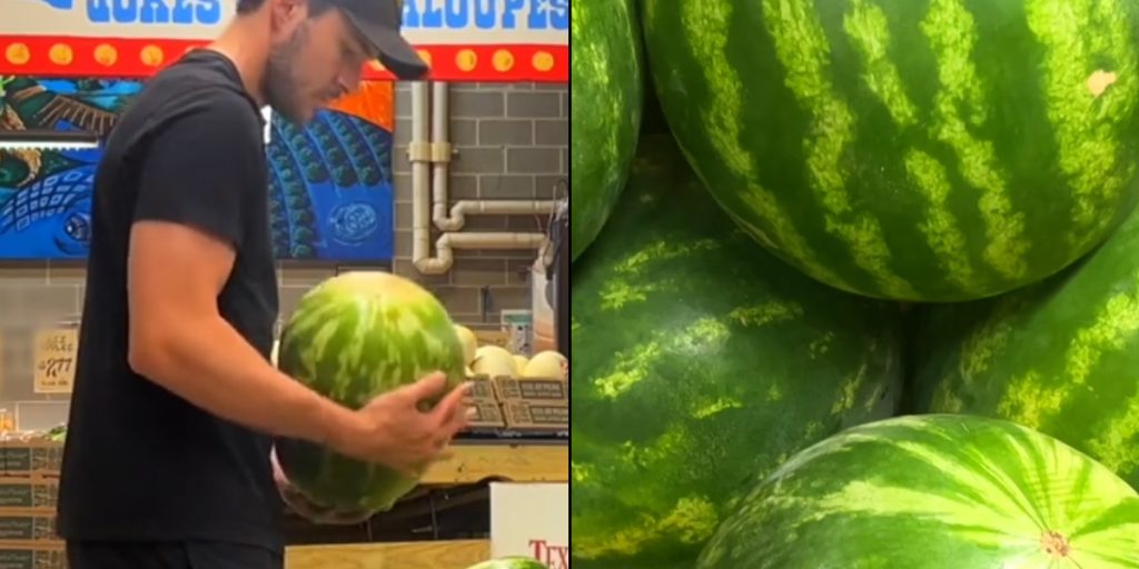 Med dette simple trick kan du vælge den bedste vandmelon hver gang
