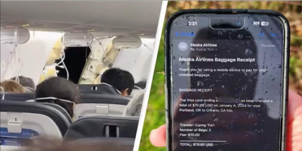 Flydør blev revet af mens flyet var i 5 kilometers højde: Nu er telefon fra flyet fundet og den virker stadig