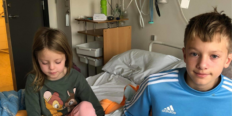 12-årige Frans redder sin lillesøster: Det kunne være gået helt galt