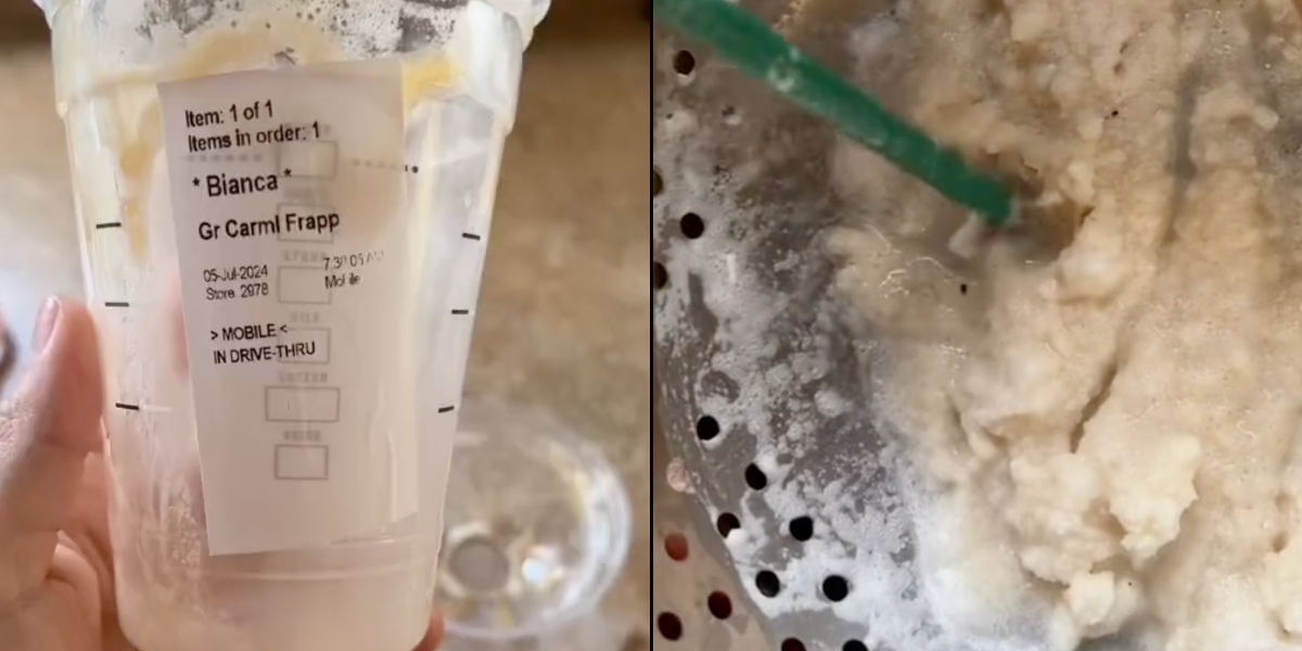 Ung kvinde opdagede chokerende genstande i frappuccino fra Starbucks: “Jeg kunne ikke tro det”