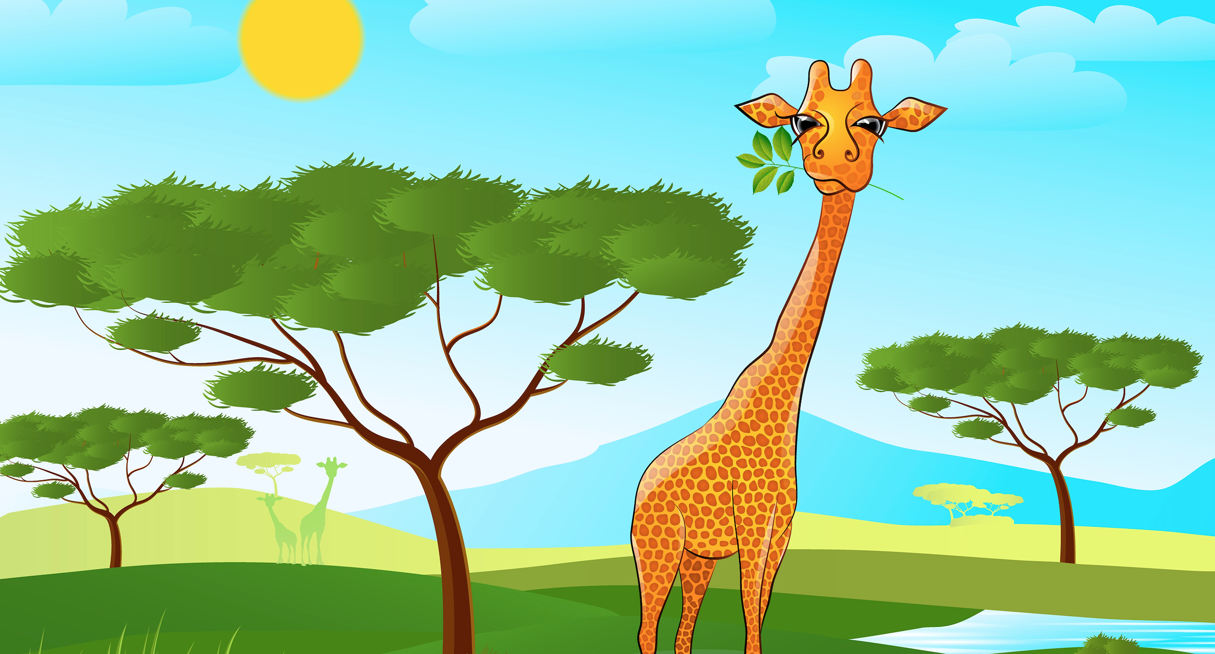Giraffen Gumle