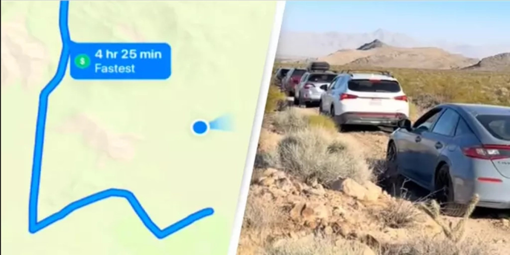 Turister tog ‘smutvej’ som Google Maps foreslog: Det kom de hurtigt til at fortryde