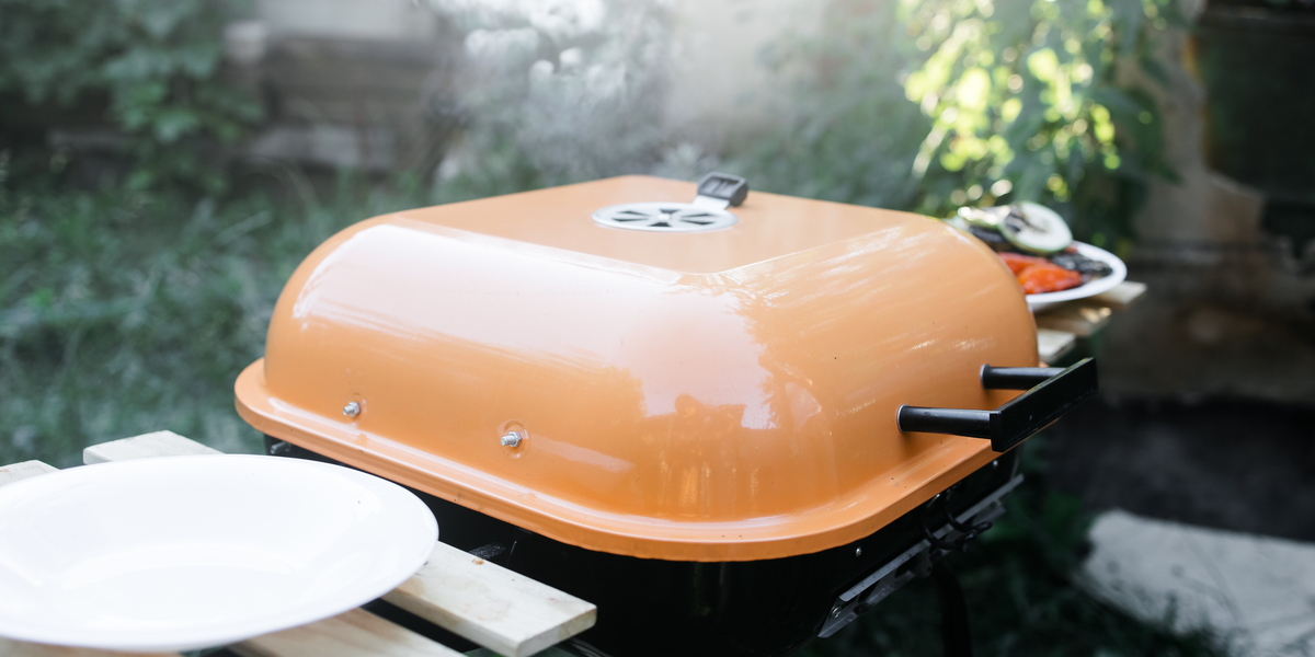 Fik et chok da han åbnede sin grill