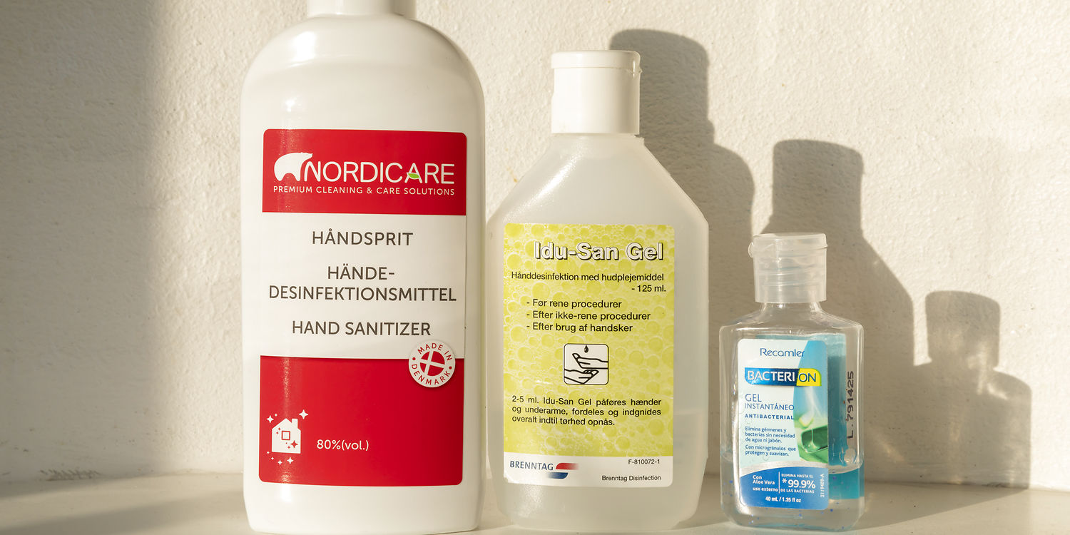 Gratis håndsprit til mange tusinde danskere