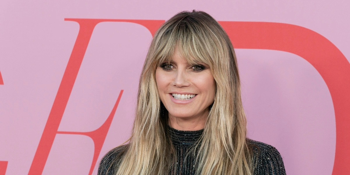 Heidi Klum spoler tiden tilbage: Deler topløst foto fra sine yngre dage