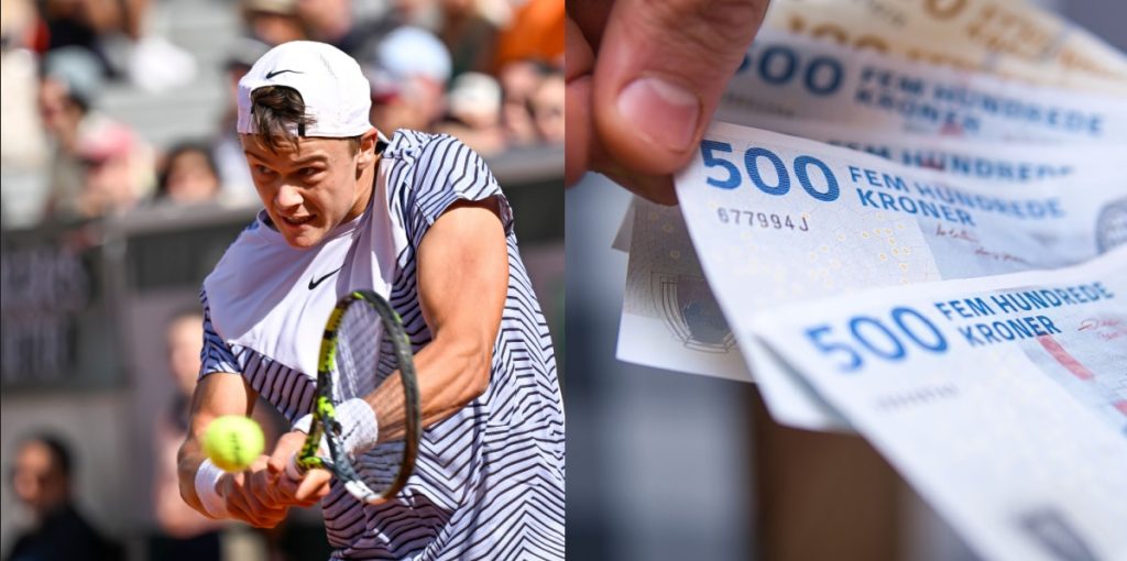 Så mange penge får Holger Rune hvis han vinder Wimbledon