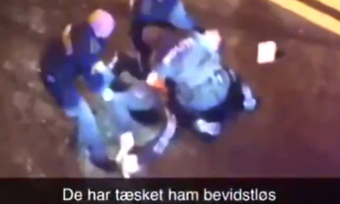 Efter voldsom video af anholdelse: Nu forklarer politiet