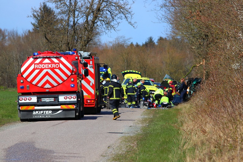 Tragisk ulykke: En mand har mistet livet
