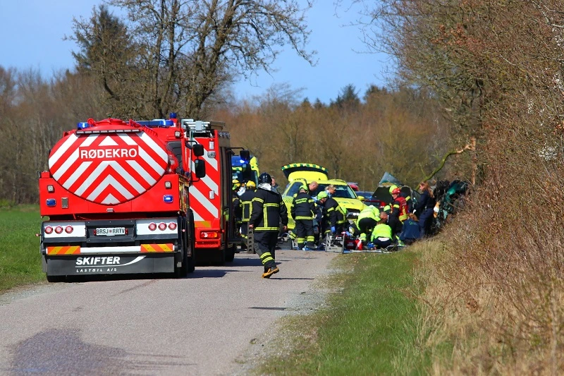 Tragisk ulykke: En mand har mistet livet