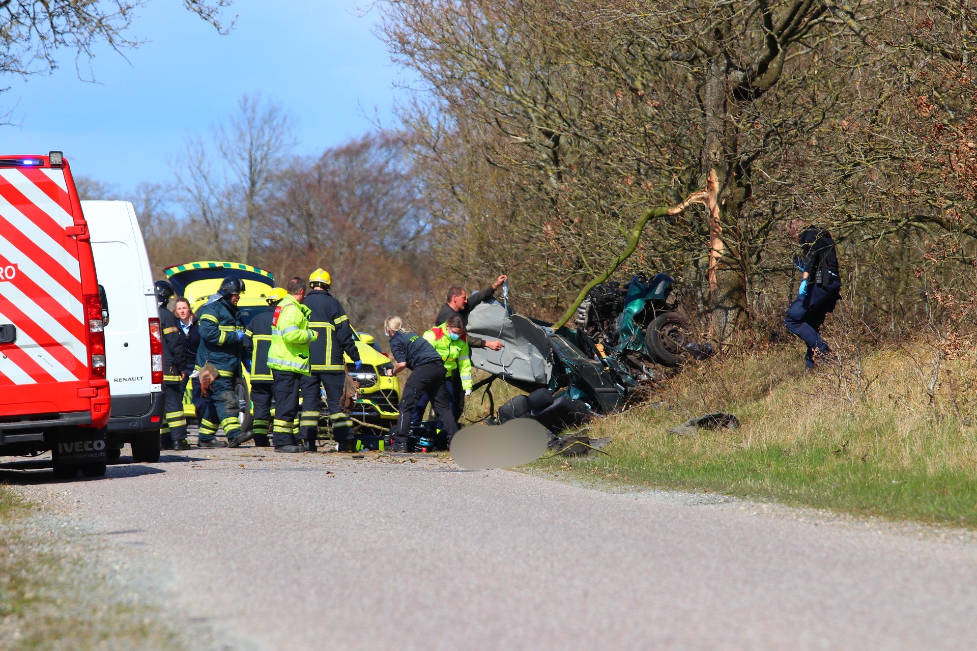 Lige nu: Politiet beretter om en forfærdelig ulykke