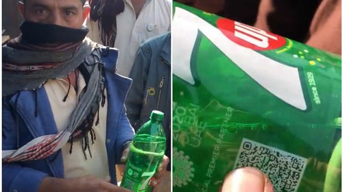 Truede med at brænde Pepsi-lastbil: Troede QR-kode viste profeten Muhammads navn