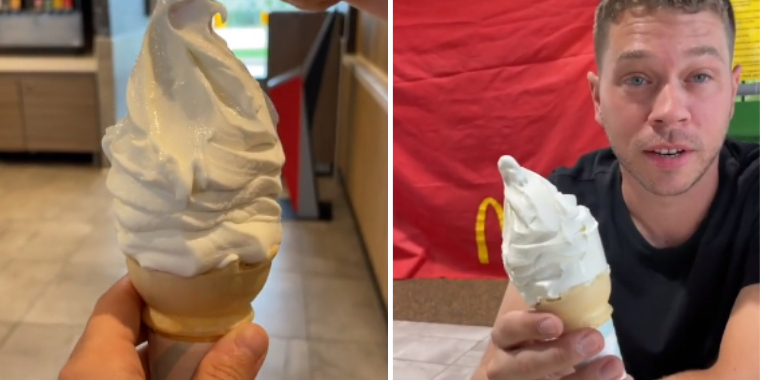 Lisa gemmer livsændrende besked til sin mand i is fra McDonald’s