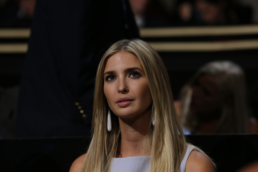 Trumps datter i tøjfadæse: Ivanka havde glemt sin BH