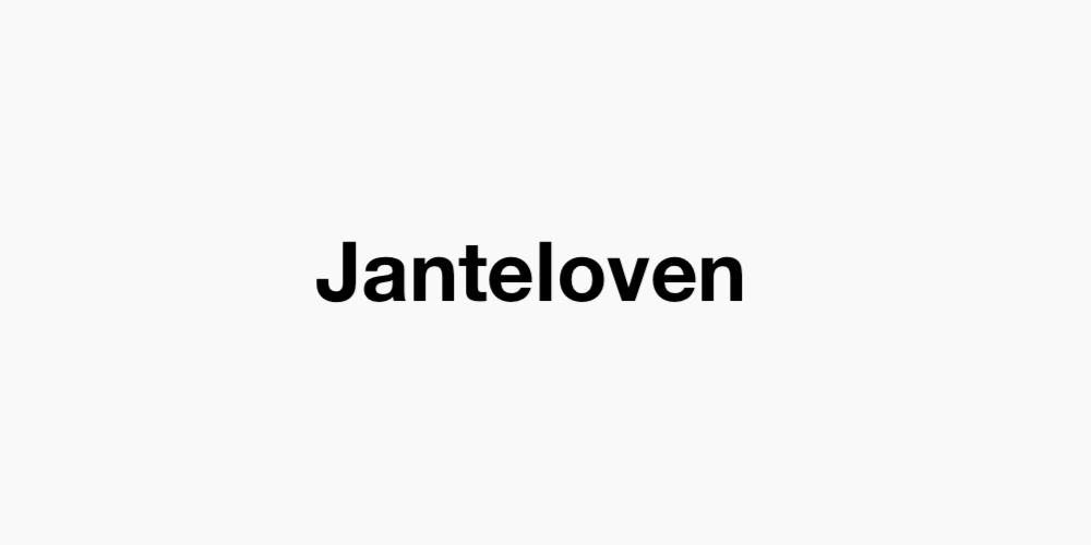 Janteloven