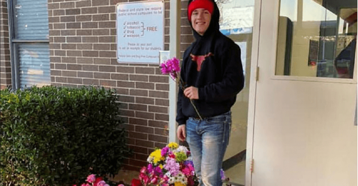 15-årig dreng købte 170 blomster på valentinsdag: Du gætter aldrig hvorfor
