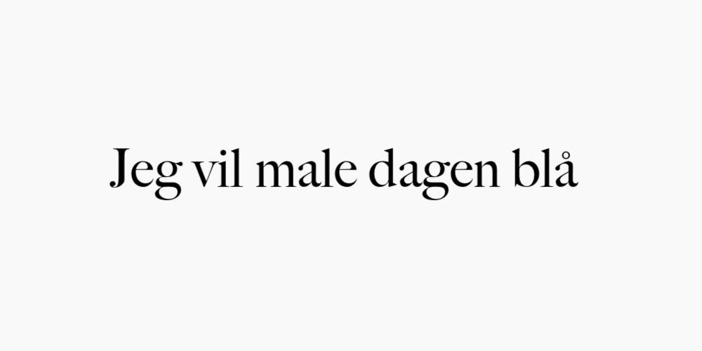 Jeg vil male dagen blå