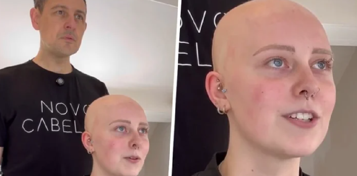 Parykeksperten Robert hjælper syge, skaldede kvinder: Bare se hvor lykkelig han gør 18-årige Jessica
