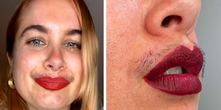 Joanna går mod samfundet: Fremhæver sit skæg