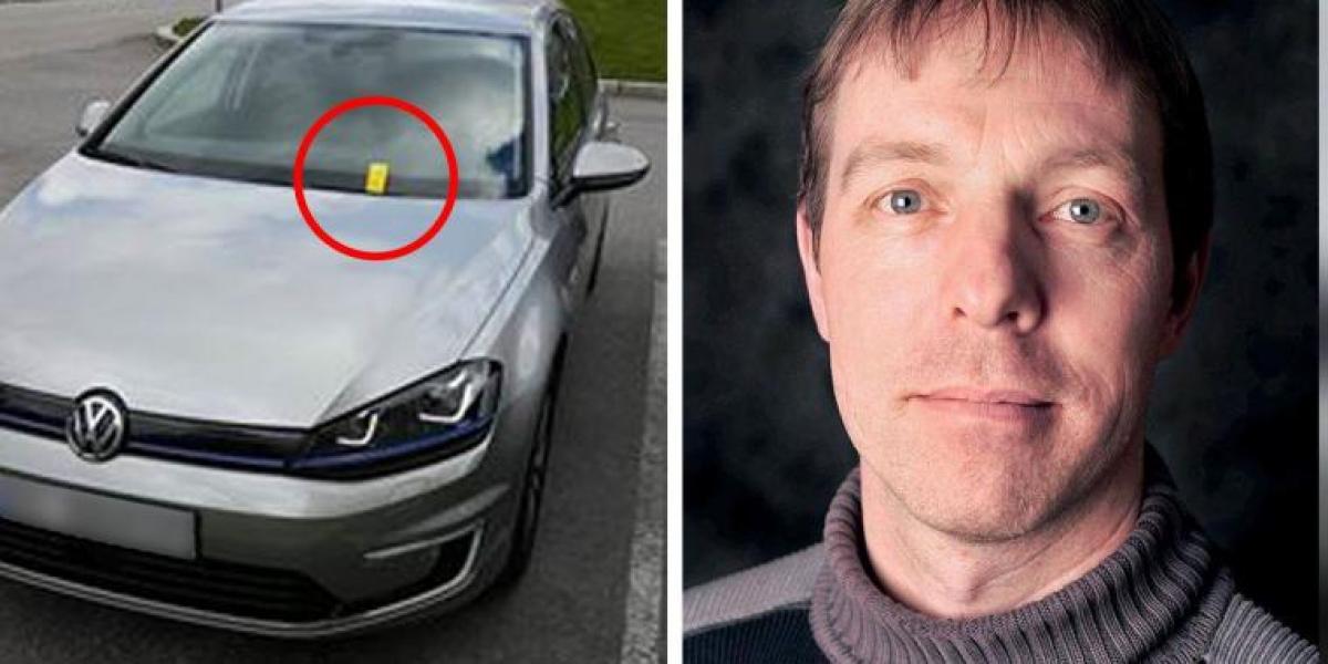 John blev vred, da han så den gule seddel på forruden – men så vendte alt