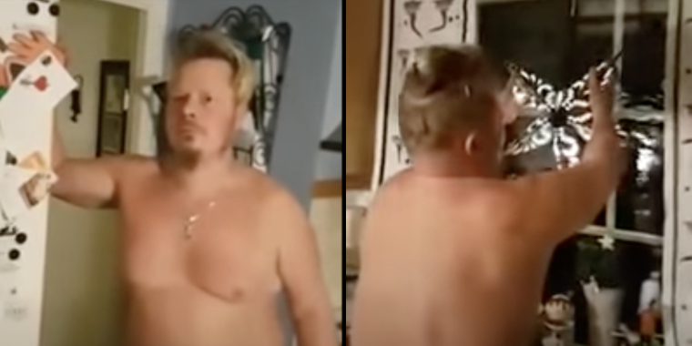 Marie bad Mathias hænge julegardiner op: Så kom hun hjem til dette syn