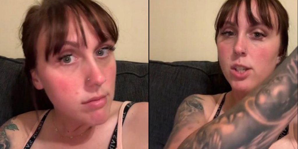 Kvinde er i chok over ‘sød’ tatovering: Fremmed fortalte hende den uhyggelige mening bag