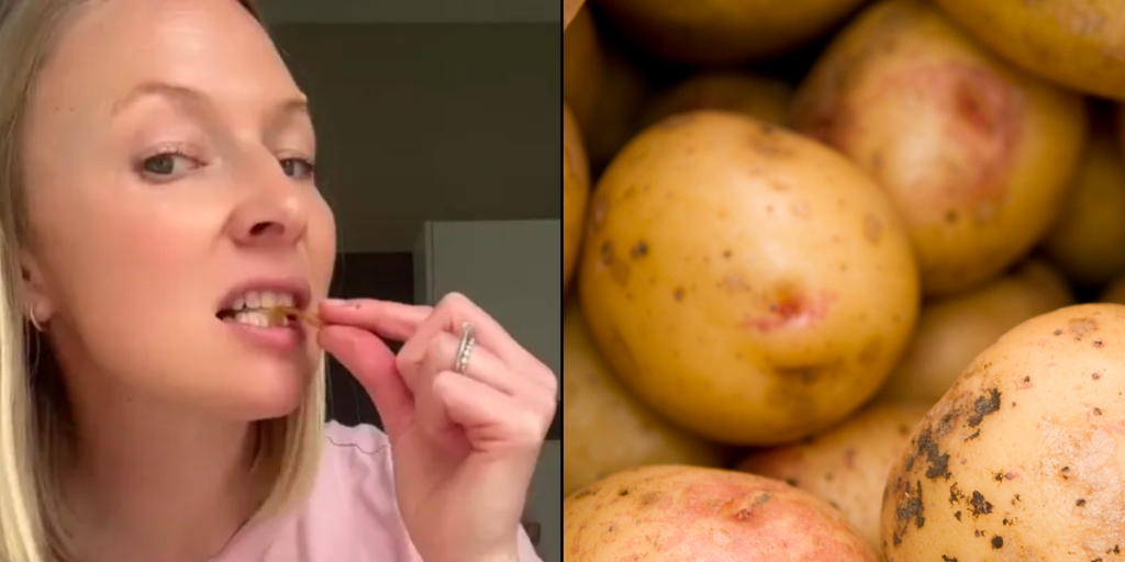 Anna fraråder at smide kartoffelskræl ud: Brug det til denne lækre snack i stedet
