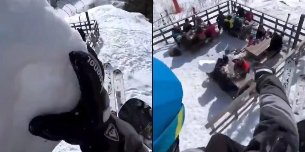 Ung mand kastede snebold på bedstefar fra skilift – men det skulle han aldrig have gjort