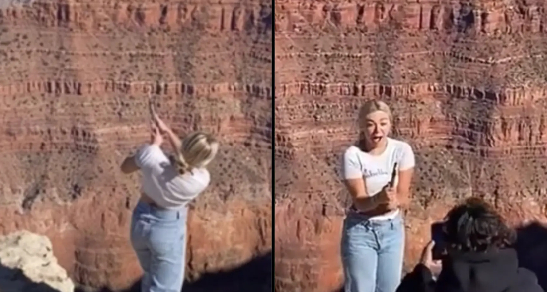 TikTok-stjerne får straf for at skyde en golfbold ned i Grand Canyon