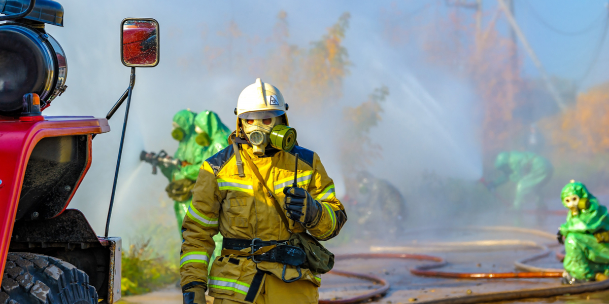 Russiske missiler ramte: Nu advares der om giftig og dræbende gas