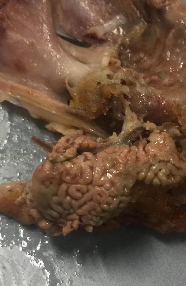 Sarah gør ulækkert fund hos KFC: Det ligner… hjerne