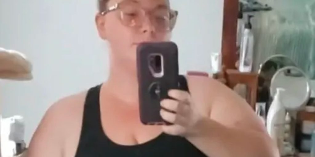27-årig kvinde har tabt sig over 75 kg: Men én ting er ‘skræmmende’ ved hendes nye udseende