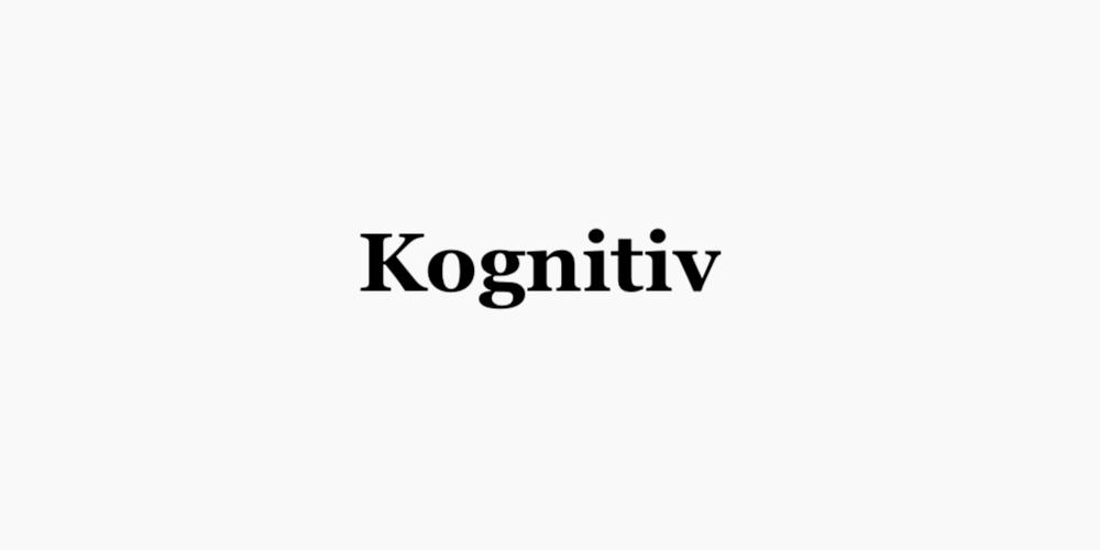 Kognitiv