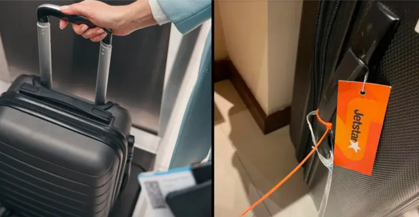 Kvinde forundret efter at flyselskab sætter strips på hendes baggage