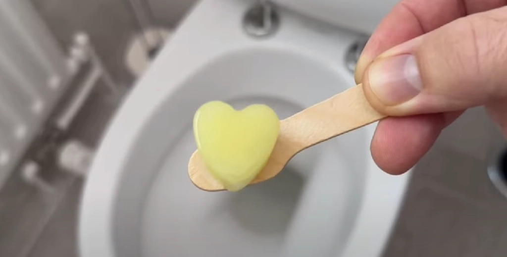 Alle danskere bør kende det magiske trick: Se bare hvad der sker, når han smider dette i toilettet