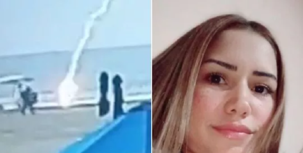 Uhyggelig episode på stranden: 34-årig mor dræbt af lynet mens hun var på familieudflugt
