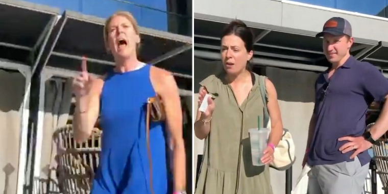 Racistiske kvinder overfuser kærestepar: Kys ikke foran børnene