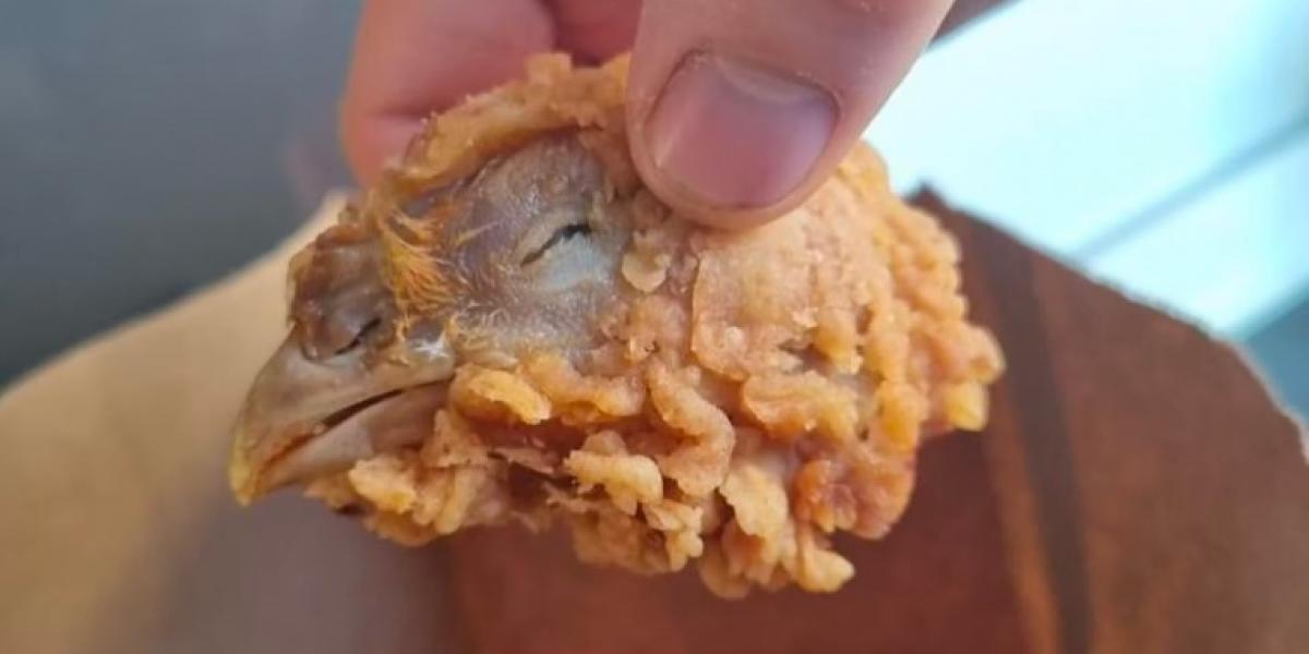 Gjorde afskyeligt fund i sin KFC-menu