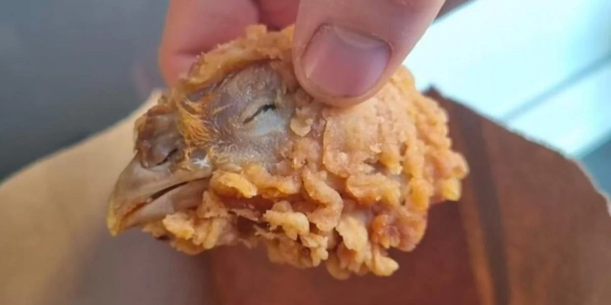 Gjorde afskyeligt fund i sin KFC-menu