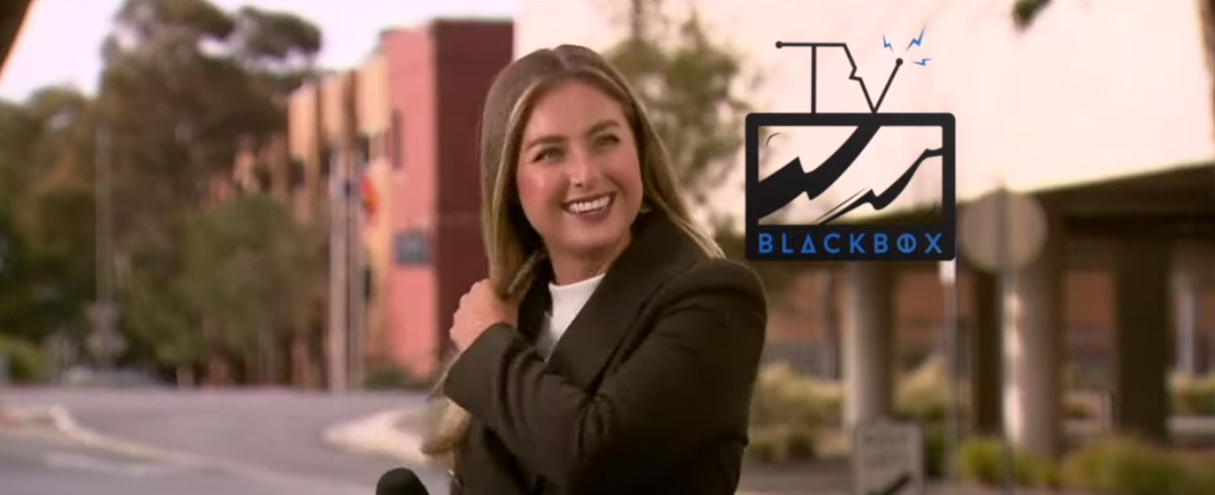 TV-reporter laver brøler på live-tv: Det opsummerer meget godt 2020