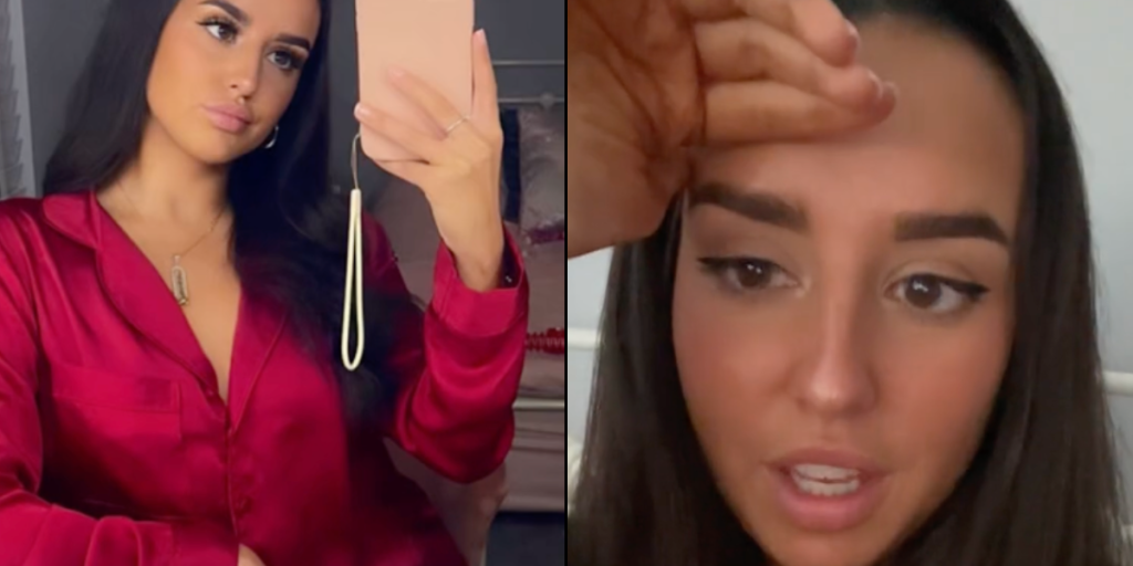 Influencer delte billede online: Så fik hun besked om ‘frækt legetøj’, hun havde glemt i sengen