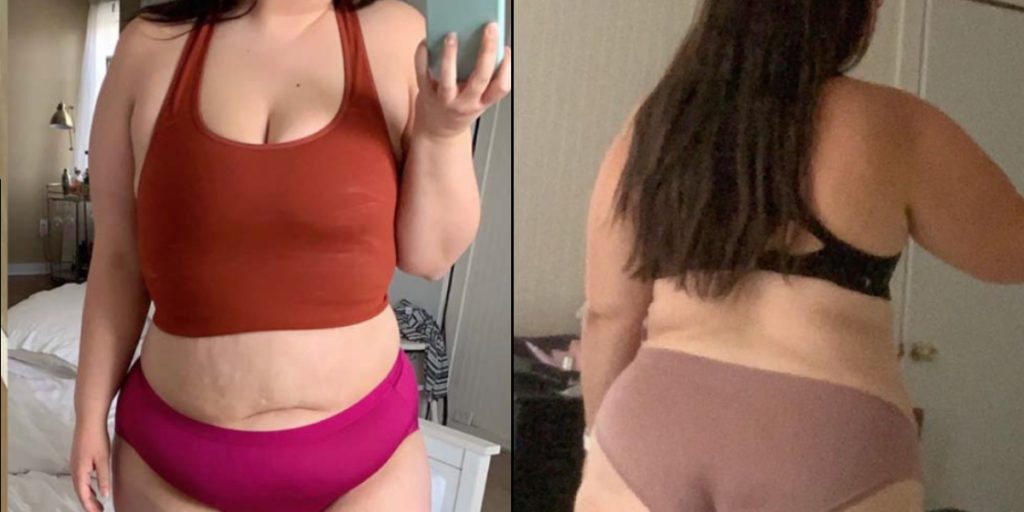 Ung kvinde lagde sit liv om og tabte sig 60 kg: I dag er hun uigenkendelig