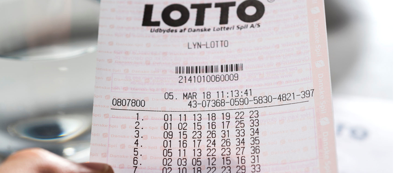 Smed Lotto-kupon med 1 millioner kroner i skraldespanden