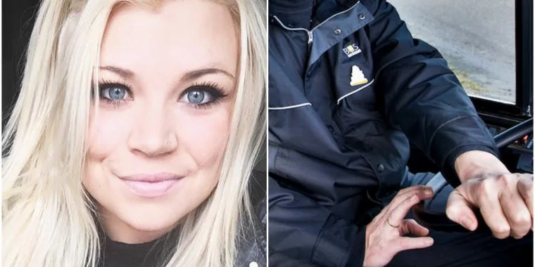 Buschauffør reagerede med det samme, da han så Louise løbe i vejkanten