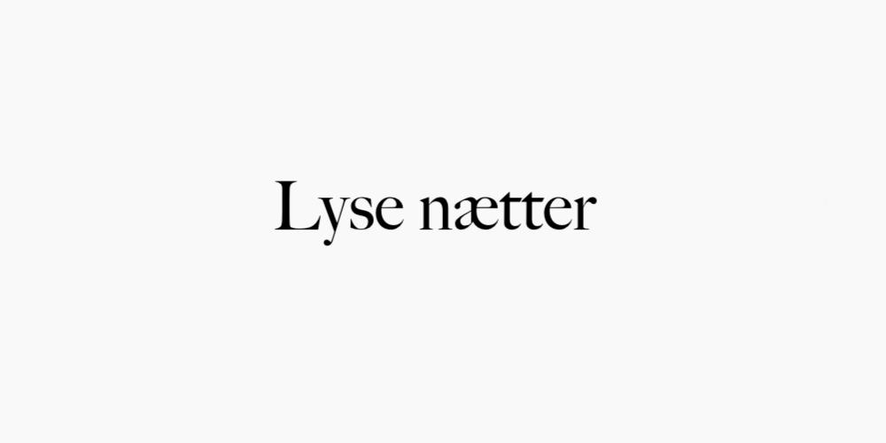 Lyse nætter