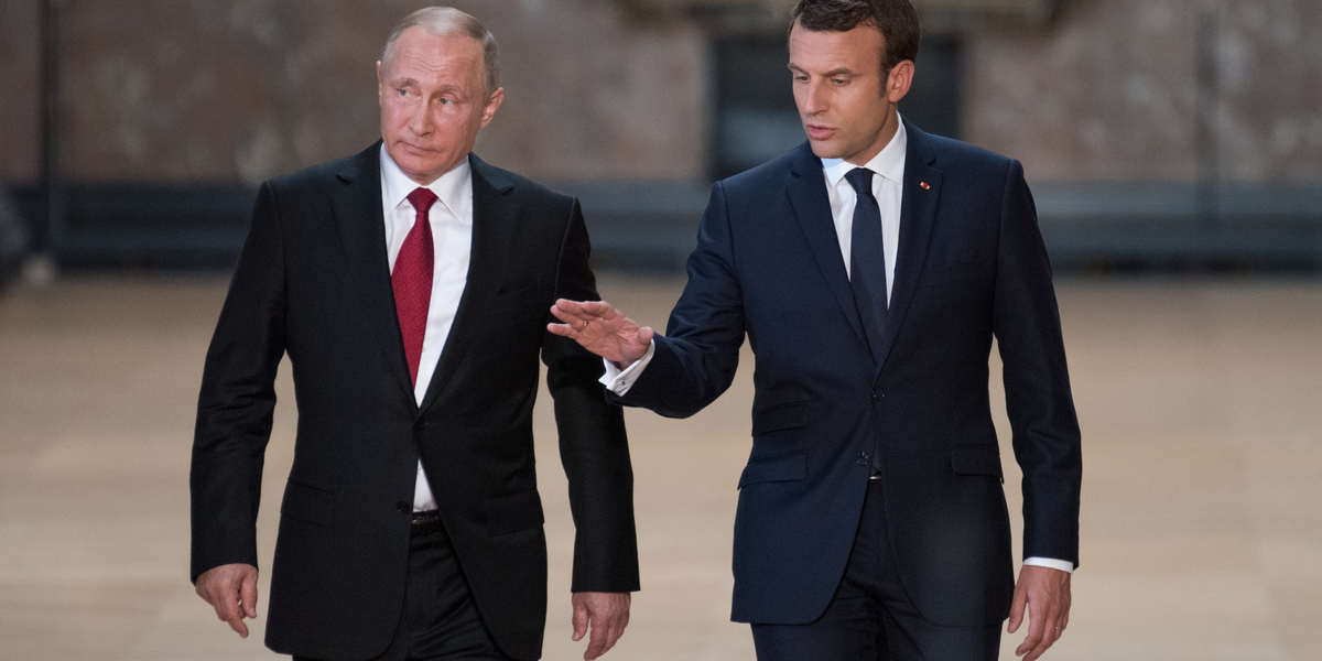 Macron efter samtale med Putin: “Han vil have det hele”