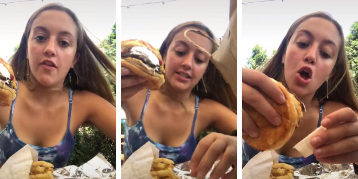 Mere end 4 millioner visninger: Maddie deler genialt burger-trick