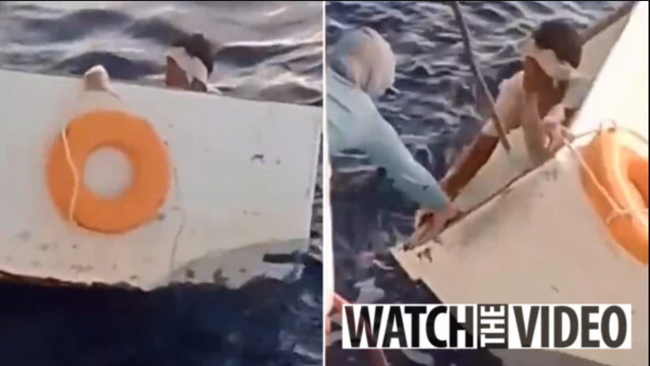 Mand fanget i kummefryser på åbent hav i 11 dage