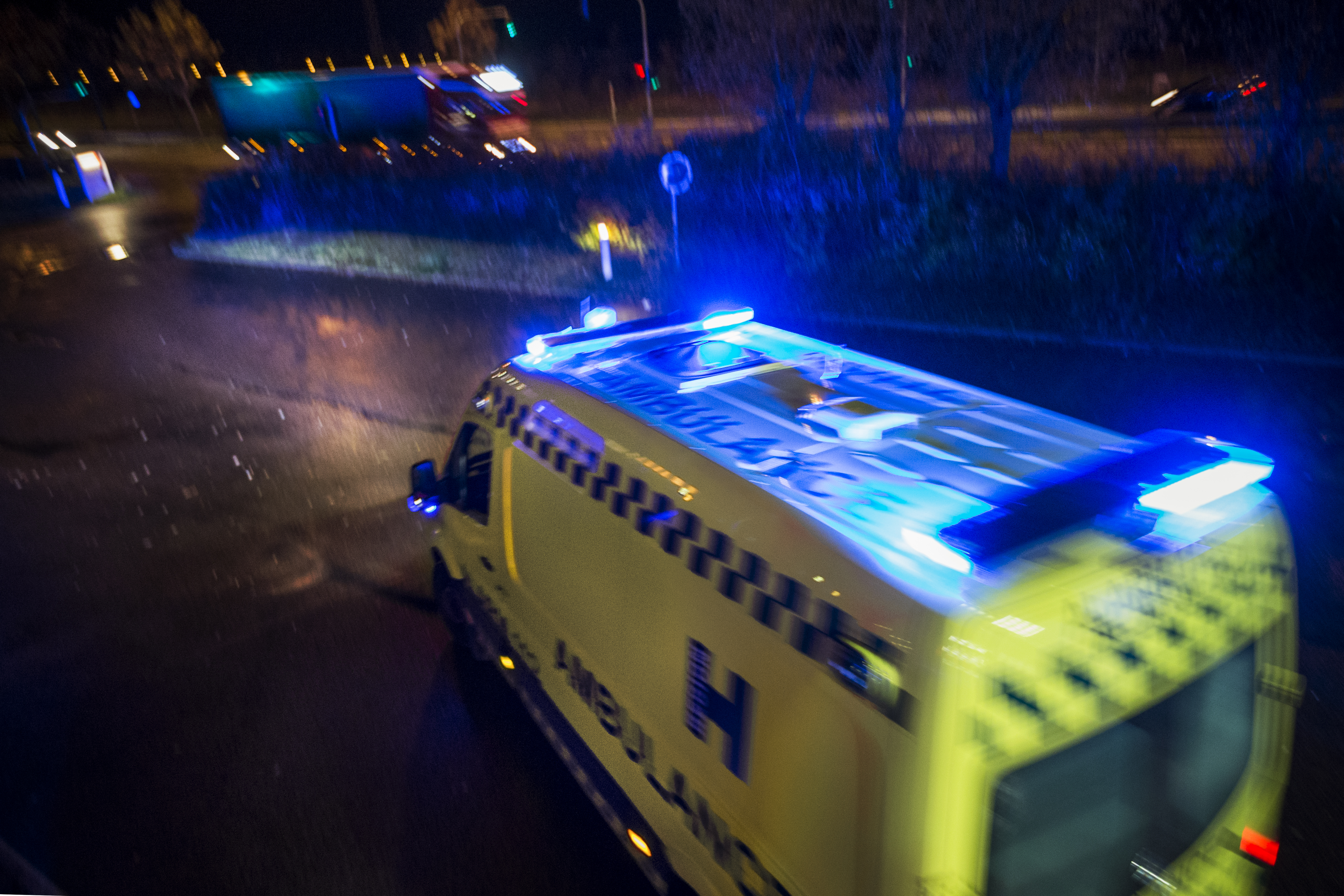 Person dræbt i voldsomt trafikulykke